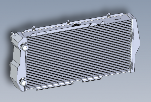Wasserkühler 70 mm Audi 200 / 100 / 10VT / 20VT / Typ 44 / Avant / quattro